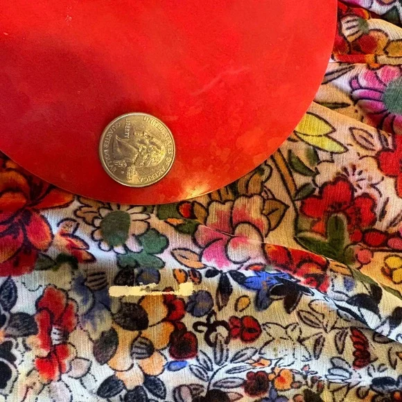 Anthropologie XL Floral Blouse - Picture 7 of 7